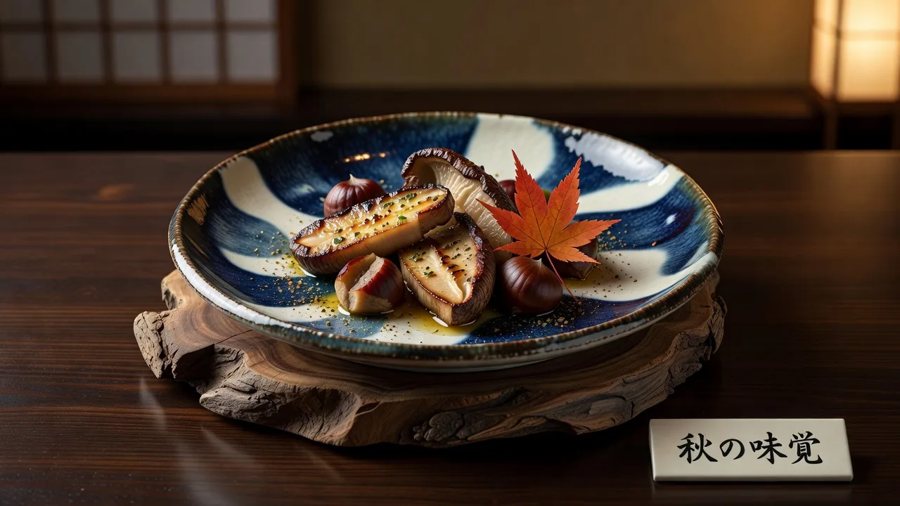 秋の松茸料理